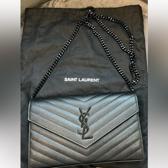 Yves Saint Laurent Handbags - Sold- Yves Saint Laurent Cassandre envelope flap crossbody